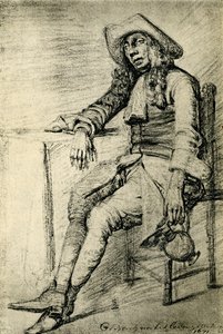 Der Zecher von Gerard ter Borch