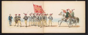 Maskerade der Leidener Studenten, 1855 (Tafel 12)