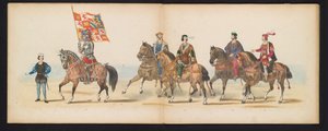 Maskerade der Leidener Studenten, 1855 (Platte 7)