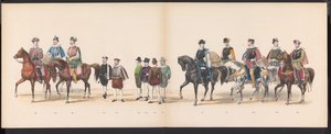 Maskerade der Leidener Studenten, 1870 (Platte 9)