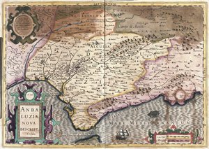 Andalusien, Spanien (Gravur)