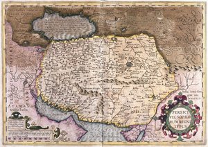 Irak und Afghanistan von Gerardus Mercator
