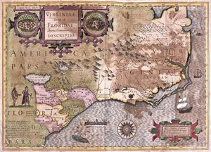 Virginia und Florida (Gravur)