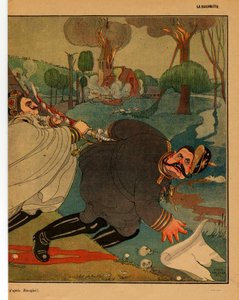 La Baionnette, Satirisch in Farben von Gerda Marie Frederike Wegener
