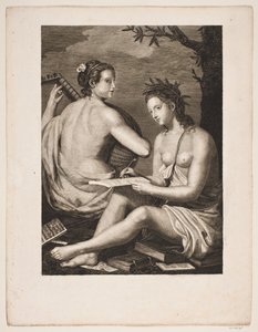 Terpsichore und Kalliope