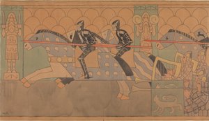 Folklore-Zeichnung, 1895-1898