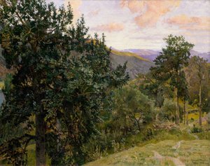 Fra Vågå von Gerhard Munthe