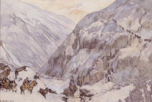 König Sverre am Vårstien (Drivdalen) von Gerhard Peter Frantz Vilhelm Munthe