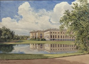 Der Alexanderpalast in Zarskoje Selo, 1831