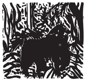 Gorilla im Dschungel von Gerhardt Isringhaus