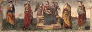 Jungfrau und Kind mit Heiligen, 1508