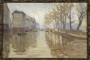Le quai Montebello (Überschwemmungen von 1910)