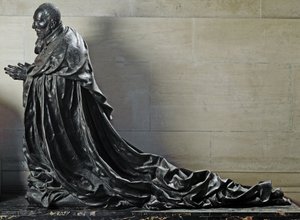 Kardinal René de Birague im Gebet