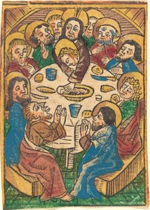 Das letzte Abendmahl von German 15th Century