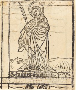 Heilige Agnes [verso]