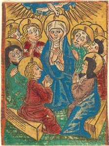 Der Abstieg des Heiligen Geistes von German 15th Century