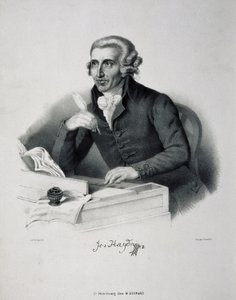 Porträt des Komponisten Joseph Haydn 1732-1809