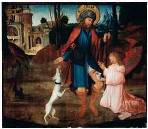 Die Heilung des Heiligen Rochus, spätes 15. Jahrhundert
