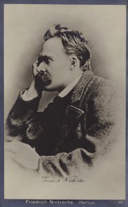 Friedrich Nietzsche (1844-1900), deutscher Philosoph und Schriftsteller von German Photographer