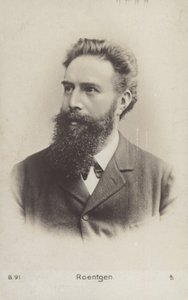 Wilhelm Roentgen (1845-1923), deutscher Physiker