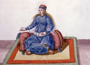 Ein Favorit am Hof des osmanischen Sultans, ca. 1600 von German School
