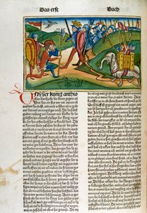 Eine Seite aus der Nürnberger Bibel, deutsche Ausgabe von German School