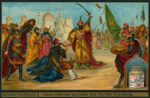 Abd-ar-Rahman III erklärt sich zum Kalifen von Córdoba, Liebig-Karte