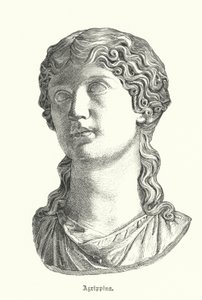 Agrippina die Ältere, Ehefrau des römischen Generals Germanicus und Mutter des Kaisers Caligula von German School
