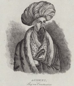 Ahmad Bey von Constantine, 1839 von German School