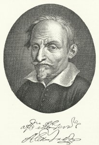 Alessandro Tassoni, italienischer Dichter und Schriftsteller (Stich) von German School