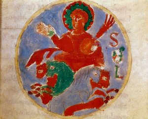 Allegorische Darstellung der Sonne