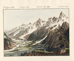 Alpengletscher von German School