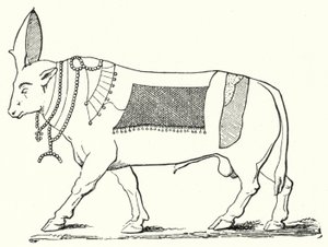 Apis, heiliger Stier des alten Ägypten von German School