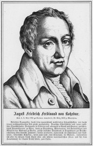 August Friedrich Ferdinand von Kotzebue von German School