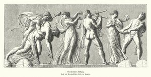 Bacchanalia von German School