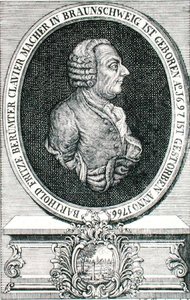 Barthold Fritz (1697-1766) gestochen von J.C. Eberling von German School
