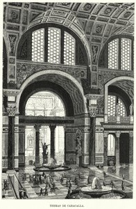 Caracalla-Thermen, Rom von German School