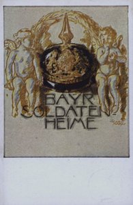 Bayerischer Soldatenhelm von German School
