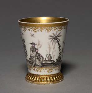 Becher, Hersteller Meissener Porzellanmanufaktur, Deutschland, vor 1720