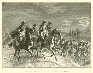 Belleisles Rückzug aus Prag von German School