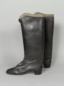Stiefel, 3. von Zieten-Husaren, getragen von HRH Der Herzog von Connaught, vor 1914
