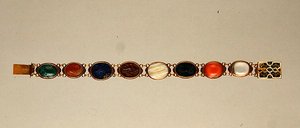 Armband (Gold & Steine)
