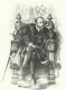 Karl V., Heiliger Römischer Kaiser (Stich) von German School