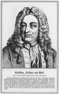Christian, Freiherr von Wolf von German School