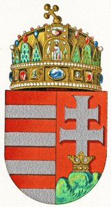 Wappen von Ungarn, ca. 1898