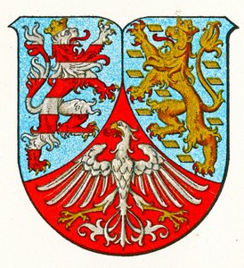 Wappen von Hessen-Nassau, ca. 1898