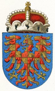 Wappen von Mähren, ca. 1898