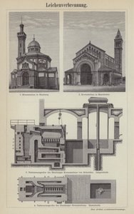 Einäscherung (Gravur) von German School