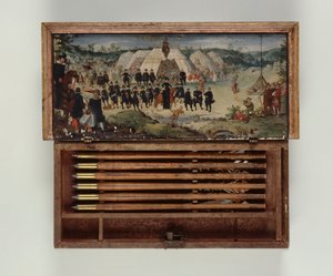 Armbrustbolzenkasten von Prinz Otto von Hessen, 1615