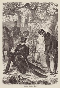 Tod des deutschen Dichters und Soldaten Theodor Körner von German School